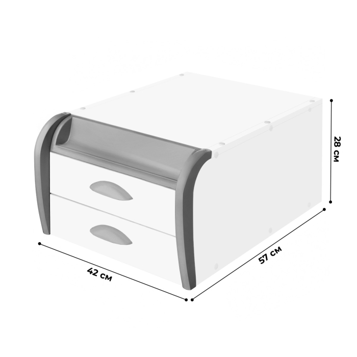 Характеристики Тумба Дэми навесная ТСН 01-01 для парт Classic / White / Techno Характеристики Тумба Дэми навесная ТСН 01-01 для парт Classic / White / Techno