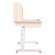 Детский стол Kinderzen Gaudi Plus клен/розовый