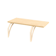 Боковая приставка для парт Дэми короткая 55 см Боковая приставка для парт Дэми короткая 55 см